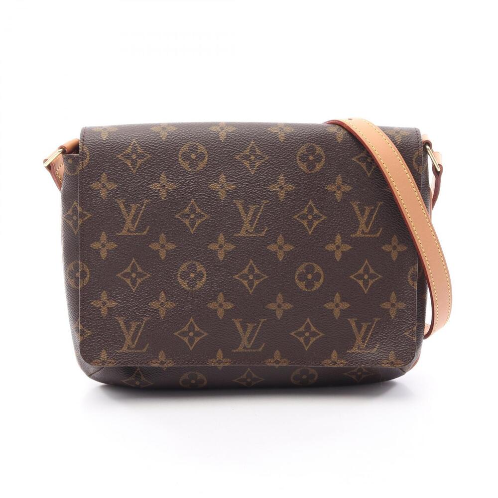 Louis Vuitton Musette Tango Short Strap Shoulder Bag Canvas Leather Monogram
